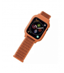 بند سیلیکونی اپل واچ سری 3/4/5 سایز 38/40 میلی متر پورودو Porodo iGuard Apple Watch 3/4/5 38/40mm Strap + ShockProof Case