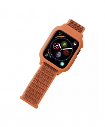 بند سیلیکونی اپل واچ سری 3/4/5 سایز 38/40 میلی متر پورودو Porodo iGuard Apple Watch 3/4/5 38/40mm Strap + ShockProof Case