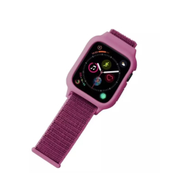 بند سیلیکونی اپل واچ سری 3/4/5 سایز 38/40 میلی متر پورودو Porodo iGuard Apple Watch 3/4/5 38/40mm Strap + ShockProof Case