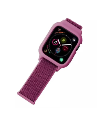 بند سیلیکونی اپل واچ سری 3/4/5 سایز 38/40 میلی متر پورودو Porodo iGuard Apple Watch 3/4/5 38/40mm Strap + ShockProof Case