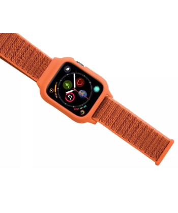 بند سیلیکونی اپل واچ سری 3/4/5 سایز 38/40 میلی متر پورودو Porodo iGuard Apple Watch 3/4/5 38/40mm Strap + ShockProof Case