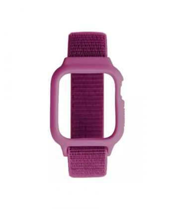 بند سیلیکونی اپل واچ سری 3/4/5 سایز 38/40 میلی متر پورودو Porodo iGuard Apple Watch 3/4/5 38/40mm Strap + ShockProof Case