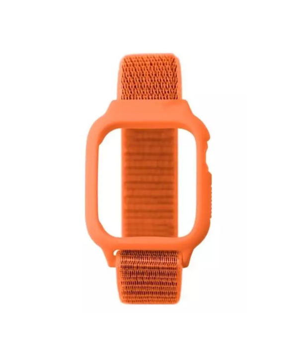 بند سیلیکونی اپل واچ سری 3/4/5 سایز 38/40 میلی متر پورودو Porodo iGuard Apple Watch 3/4/5 38/40mm Strap + ShockProof Case