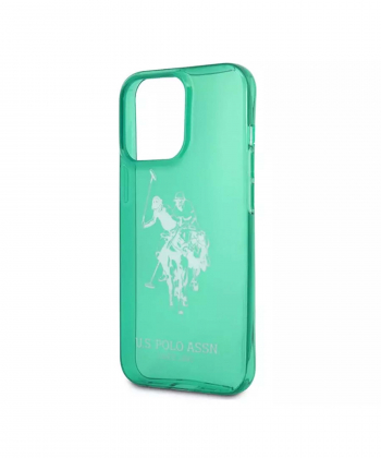 قاب محافظ رنگی شفاف آیفون 13 پرو طرح پولو CG Mobile iphone 13 Pro Hard Case Polo