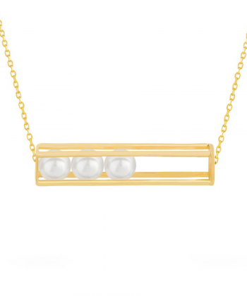 گردنبند ریلی مروارید کیا گالری Kia Gallery کد NM231