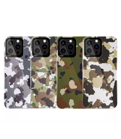 قاب ارتشی آیفون 13 پرو کجسا Kajsa iPhone 13 Pro Trans Shild Camo Pattern Case