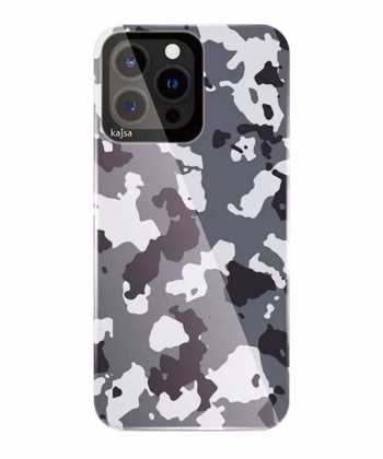 قاب ارتشی آیفون 13 پرو کجسا Kajsa iPhone 13 Pro Trans Shild Camo Pattern Case
