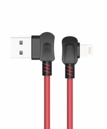 کابل شارژ و انتقال داده لایتنینگ اوریکو ORICO Right-angled Apple Lightning Charging Cable LTW-10 1m