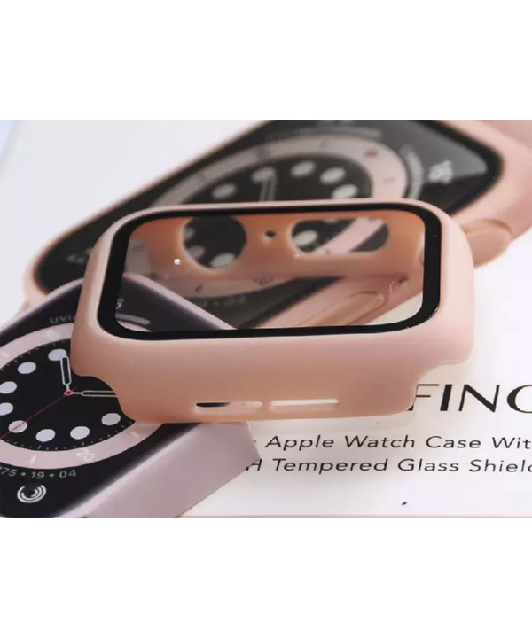 قاب و گلس اپل واچ 44 میلی متری سری 4، 5 و 6 ویوا مادرید VIVA MEDIA MADRID FINO SCREEN CASE FOR APPLE WATCH