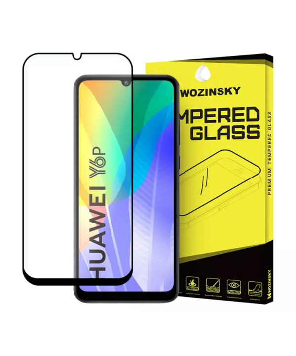 گلس و محافظ تمام صفحه Mletubl Full Glass For Huawei Y6P/Honor 9A