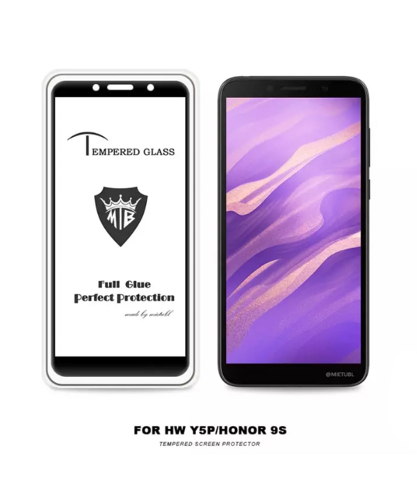 گلس و محافظ تمام صفحه Mletubl Full Glass For Huawei Y5P/ Honor 9S / HONOR 30i