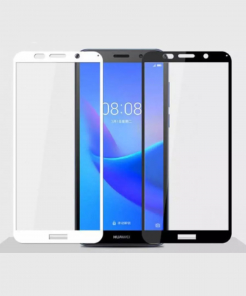 گلس و محافظ تمام صفحه Mletubl Full Glass For Huawei Y5 Prime 2018