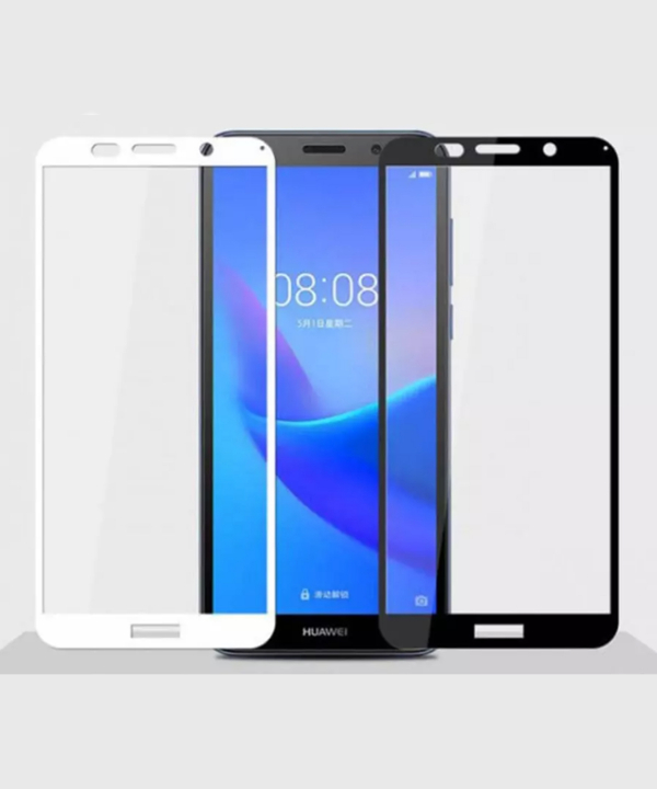 گلس و محافظ تمام صفحه Mletubl Full Glass For Huawei Y5 Prime 2018