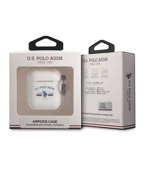 کاور سیلیکونی ایرپاد اپل طرح پولو CG Mobile Apple Airpods/Airpods 2 Polo Silicone Case