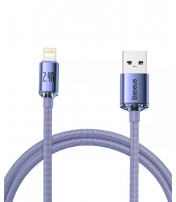 کابل لایتنینگ 1.2 متری بیسوس Baseus CAJY000001 Crystal Shine 1.2m Lightning Cable