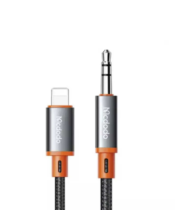 کابل فنری تبدیل لایتنینگ به جک 3.5 میلیمتری مک دودوMcDoDo CA-0890 Converter, Castle se
