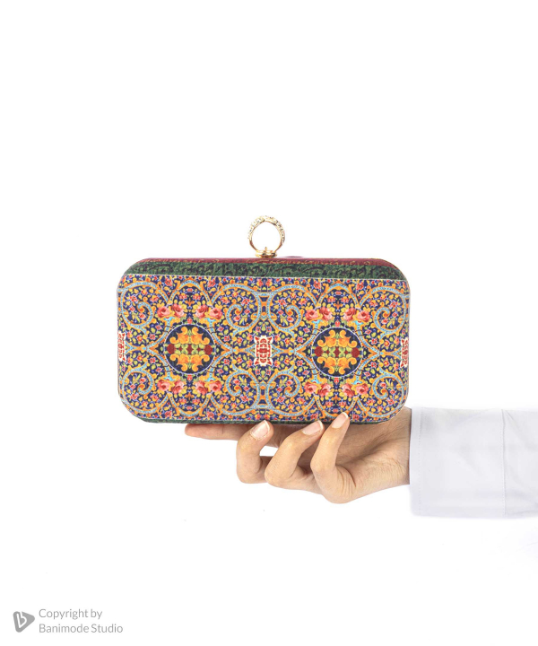 کیف دستی قلم فلزی Ghalamfelezi کد cluchgold24