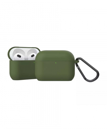 کاور سیلیکونی ایرپاد 3 اپل گرین Green Berlin Series Airpods 3 Silicone Case