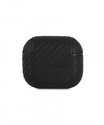 کاور چرمی فیبرکربن ایرپاد 3 اپل طرح فراری CG Mobile Apple Airpods 3 Ferrari Carbon Leather Case