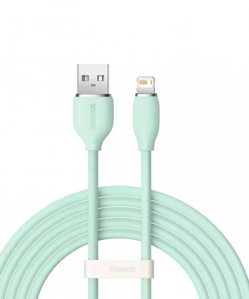 کابل یواس بی به لایتنینگ شارژ سریع و انتقال دیتا بیسوس Baseus CAGD000103 Jelly Liquid Silica Gel USB to iP Fast Charging Data Ca