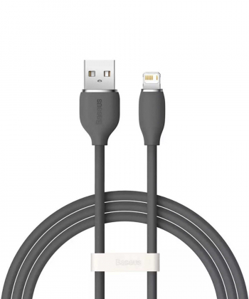 کابل یو اس بی به لایتنینگ بیسوس Baseus CAGD000004 Jelly Liquid Silica Gel USB to iP Fast Charging Data Cable 2.4A 1.2M