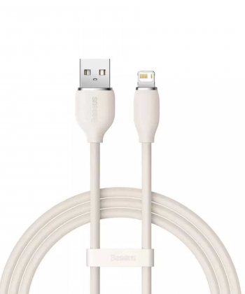 کابل یو اس بی به لایتنینگ بیسوس Baseus CAGD000004 Jelly Liquid Silica Gel USB to iP Fast Charging Data Cable 2.4A 1.2M