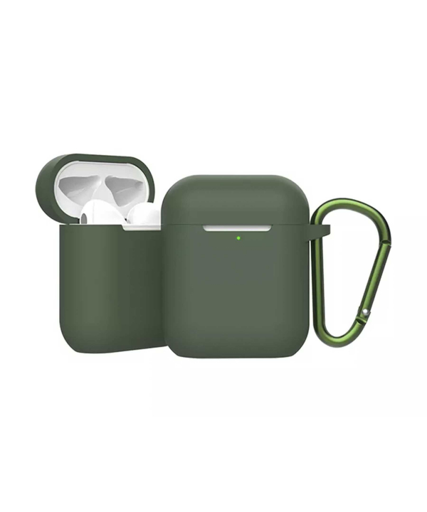 کاور سیلیکونی ایرپاد 1 و 2 اپل گرین Green Berlin Series Airpods/ Airpods 2 Silicone Case