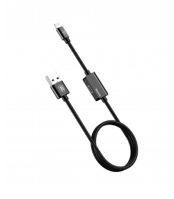 کابل صدا و شارژ لایتنینگ 2 آمپر بیسوس Baseus CALYU-01 Music Series Audio Cable