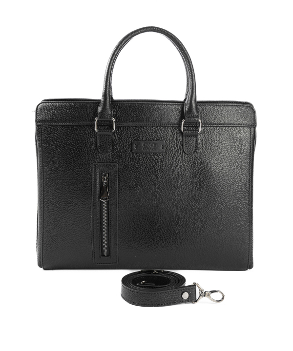 کیف اداری چرم طبیعی مردانه صاد مدل AS5903