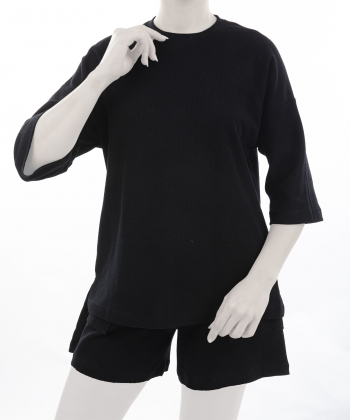 تیشرت آستین کوتاه زنانه بهبود مدل 702340