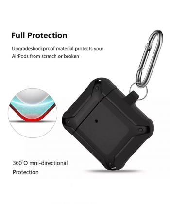 کاور محافظ ایرپاد 1 و 2 استوپ تایم Stoptime Airpods/Airpods 2 Protcetive Case