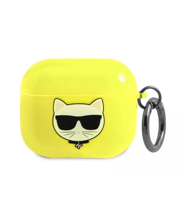 کاور محافظ ایرپاد 3 اپل طرح گربه کارل CG Mobile Apple Airpods 3 Karl Cat Case