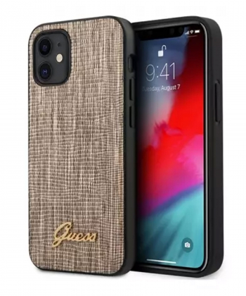 قاب چرمی آیفون 12 مینی CG Mobile iphone 12 mini Guess Leather Case