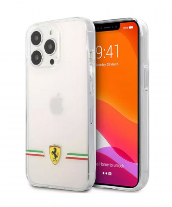 قاب شیشه ای آیفون 13 پرو طرح فراری CG Mobile iphone 13 Pro Ferrari Hard Case