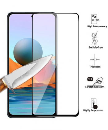گلس و محافظ تمام صفحه Mletubl Full Glass For Redmi note 10 pro/max/k40/k40 pro/k40 pro plus