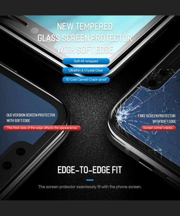 محافظ صفحه شیشه‌ای ضداشعه آبی راک آیفون Rock Glass Anti Blue iPhone 12 mini
