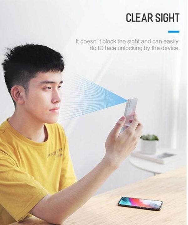 محافظ صفحه شیشه‌ای ضداشعه آبی راک آیفون Rock Glass Anti Blue iPhone 12 mini