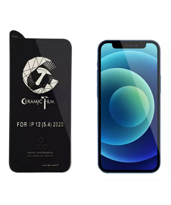 محافظ صفحه نمایش سرامیکی آیفون Mletubl Ceramic Clear Protector Film iphone 12 mini