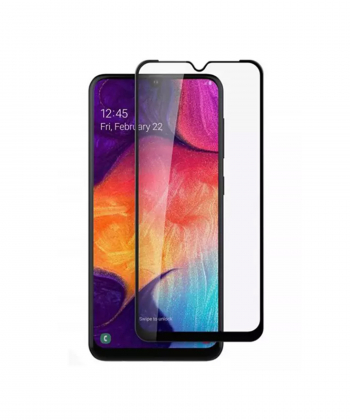 محافظ صفحه نمایش شیشه ای تمام صفحه سامسونگ Full Glass Screen Protector Samsung Galaxy A10s