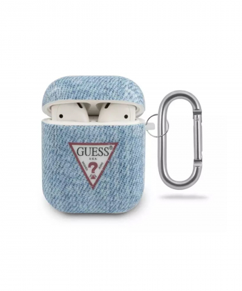 کاور محافظ طرح جین ایرپاد 1 و 2 اپل سی جی موبایل CG Mobile Apple Airpods/Airpods 2 Guess Jeans Design Case