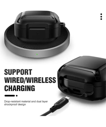 کاور محافظ هندزفری سامسونگ استوپ تایم Stoptime Samsung Galaxy Buds 2 Protcetive Case