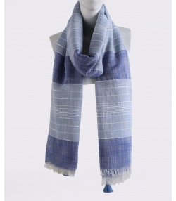 شال لینن زنانه نوولاشال Novella Shawl کد 55065