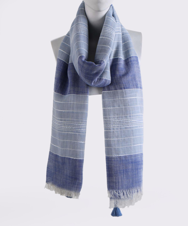 شال لینن زنانه نوولاشال Novella Shawl کد 55065