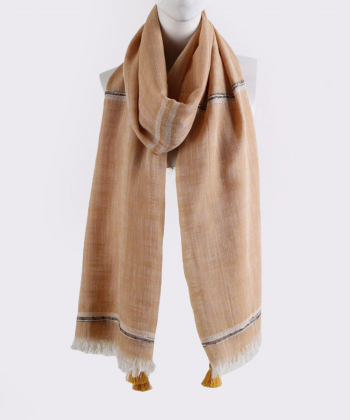 شال لینن زنانه نوولاشال Novella Shawl کد 55063