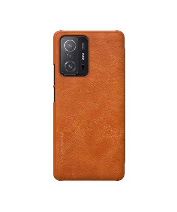 کیف محافظ چرمی شیائومی 11 تی و شیائومی 11 تی پرو نیلکین NIllkin Xiaomi 11T/11T Pro Qin leather case