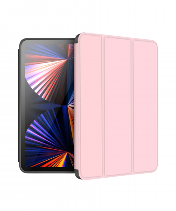 کیف محافظ آیپد پرو 12.9 اینچ گرین Green Premium Vegan Leather Case for iPad Pro 12.9 2021
