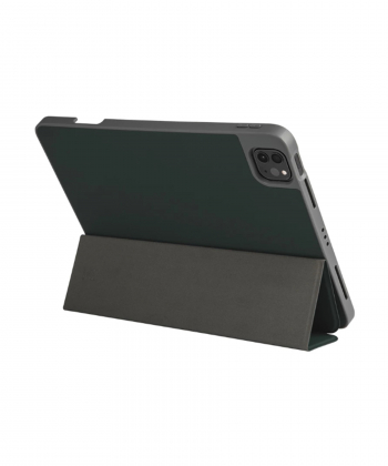 کیف محافظ آیپد پرو 12.9 اینچ گرین Green Premium Vegan Leather Case for iPad Pro 12.9 2021