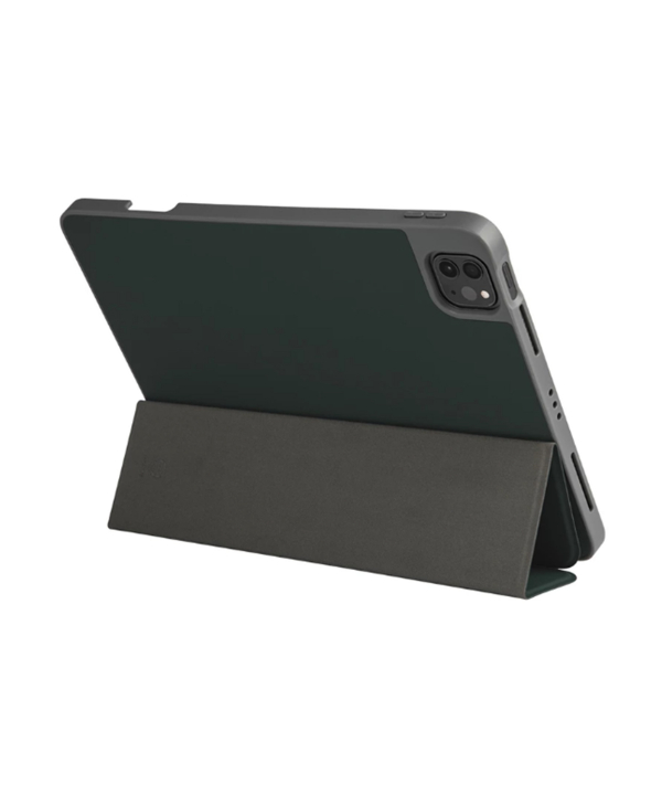 کیف محافظ آیپد پرو 12.9 اینچ گرین Green Premium Vegan Leather Case for iPad Pro 12.9 2021