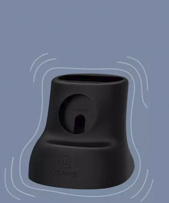 هولدر نگه دارنده شارژر اپل واچ و ایرپاد یوسامز Usams ZJ051 2 IN 1 Silicone Charging Holder