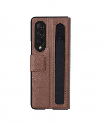 کیف چرمی محافظ نیلکین Nillkin Samsung Galaxy Z Fold 3 Aoge Leather Case